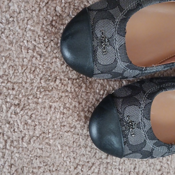 Coach black flats - Picture 3 of 7